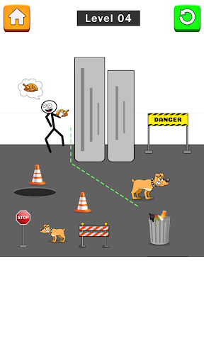 Stickman Thief Puzzle Game 3D ekran görüntüsü