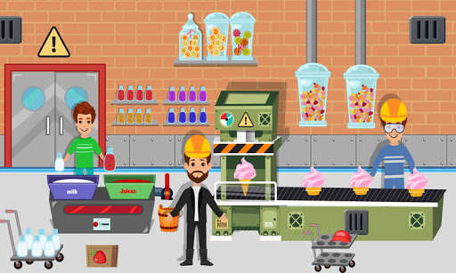 Pretend Play Ice Cream Factory ekran görüntüsü