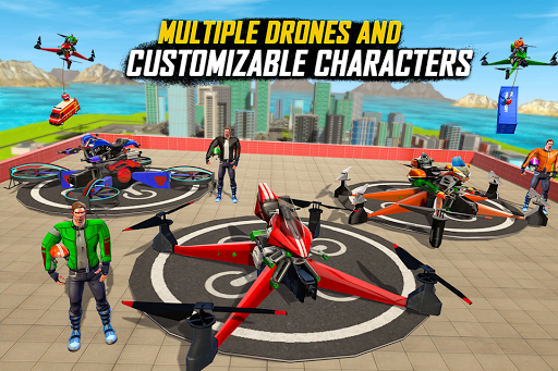 Flying Bike Simulator Games ekran görüntüsü