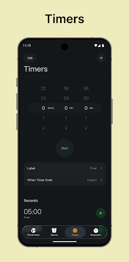 Liquid Clock - Alarm OS 26 ekran görüntüsü