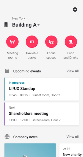 Interact Workspace ekran görüntüsü