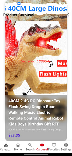 Remote Control toys ekran görüntüsü