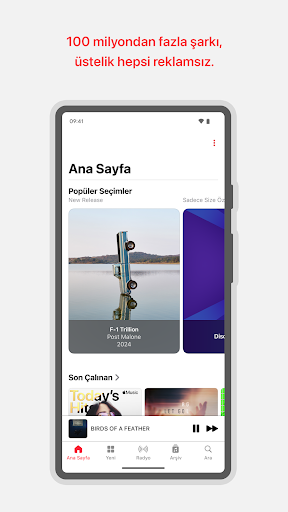 Apple Music ekran görüntüsü