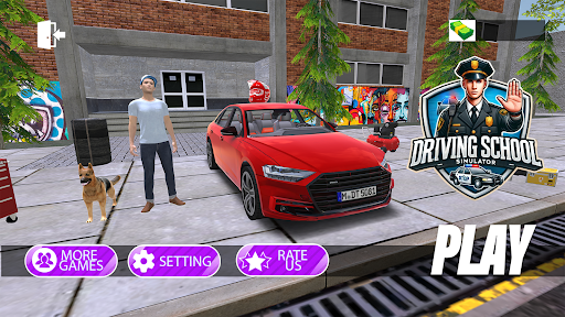 Real US Car Driving Game 2025 ekran görüntüsü