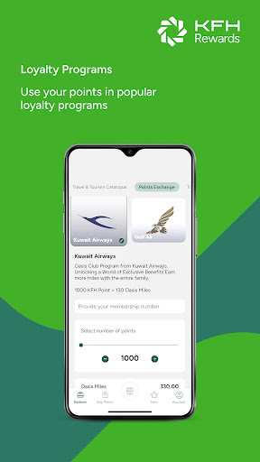 KFH Rewards KW ekran görüntüsü