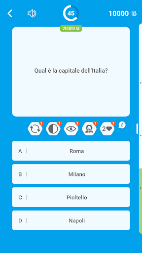Milionario Italiano: Quiz ekran görüntüsü
