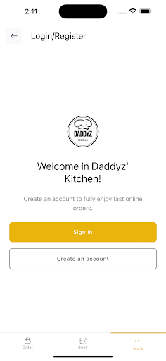 Daddyz' Kitchen ekran görüntüsü