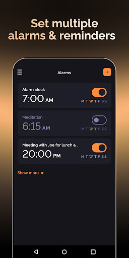 Essential Code Alarm Clock ekran görüntüsü