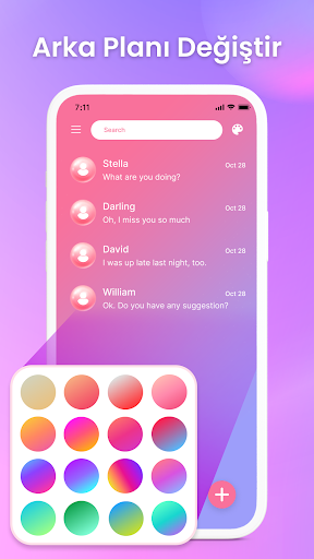 Messenger - Color SMS ekran görüntüsü