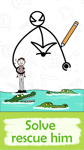 Draw to Save: Stickman Rescue ekran görüntüsü