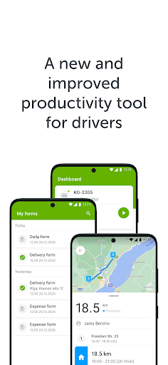 Mapon Driver ekran görüntüsü