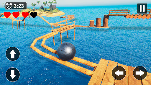 haddeleme topu 3D kaçmak game ekran görüntüsü