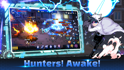 Hunter Raid: Hareketsiz RPG ekran görüntüsü