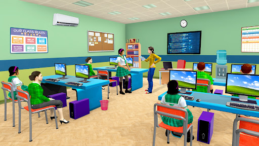 High School Girl Simulator 3D ekran görüntüsü