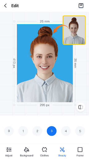 Kimlik Fotoğrafı Oluşturucu ekran görüntüsü
