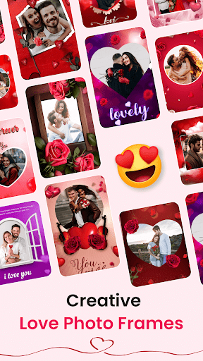 Love photo frames ekran görüntüsü