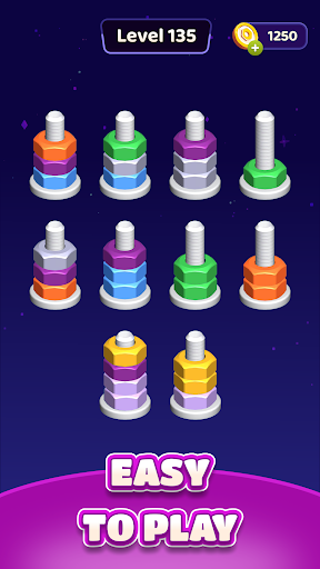 Nut Sort Blast: Color Puzzle ekran görüntüsü