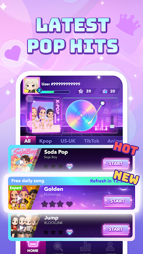 Pop Piano-Müzik Oyunları ekran görüntüsü