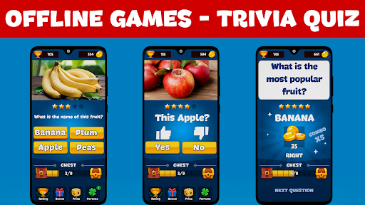 Trivia Quiz: Fun Offline Games ekran görüntüsü
