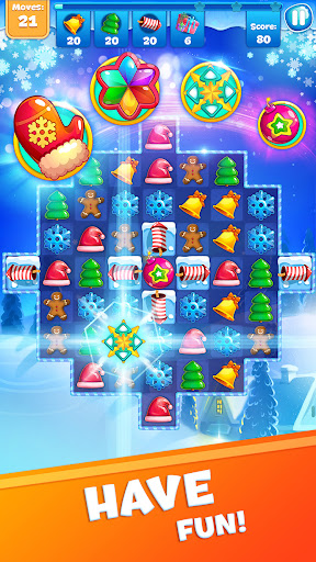 Christmas Sweeper 3 - Match 3 ekran görüntüsü