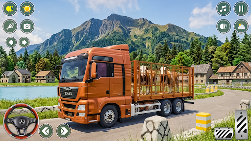 Animal Transporter:cargo truck ekran görüntüsü