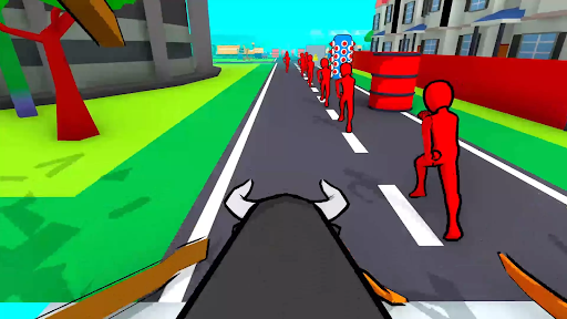 Angry Bull 3D - Run and Smash ekran görüntüsü