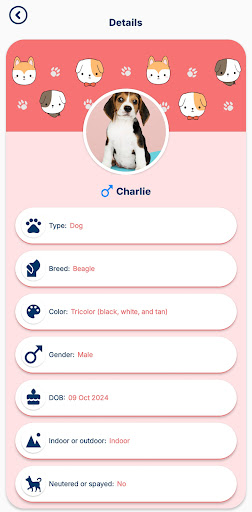 Pet Care Tracker: Pet Health ekran görüntüsü