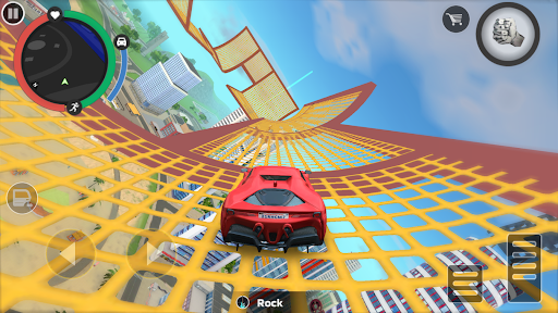Rope Hero: Cheatground MOD ekran görüntüsü