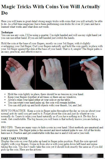 How to Do Coin Magic Tricks ekran görüntüsü