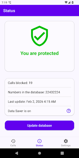 Callfilter.app ekran görüntüsü