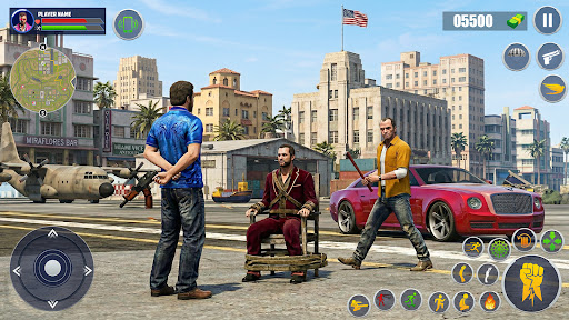 Open World Gangster Car Game ekran görüntüsü
