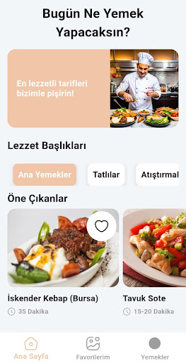 Pratik Yemek Tarifleri ekran görüntüsü