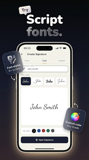 Signature Maker: Sign PDF ekran görüntüsü