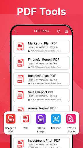 PDF Speaker & PDF Reader App ekran görüntüsü