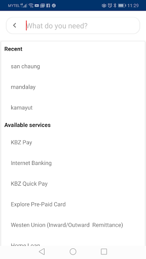 KBZConnect ekran görüntüsü