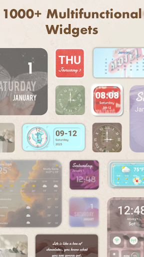 Widgets Art - Wallpaper, Theme ekran görüntüsü