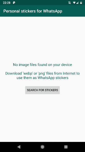 Personal stickers for WhatsApp ekran görüntüsü