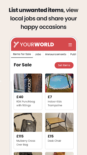 YourWorld ekran görüntüsü