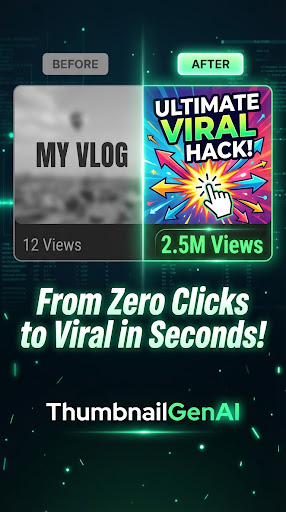 Thumbnailgen AI - YT Thumbnail ekran görüntüsü