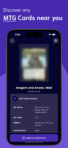MTG Card Scanner ekran görüntüsü