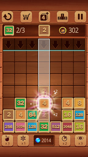 Merge Numbers : Wooden edition ekran görüntüsü