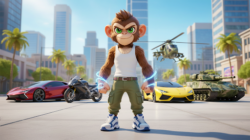 Monkey Boss Gangster Crime ekran görüntüsü
