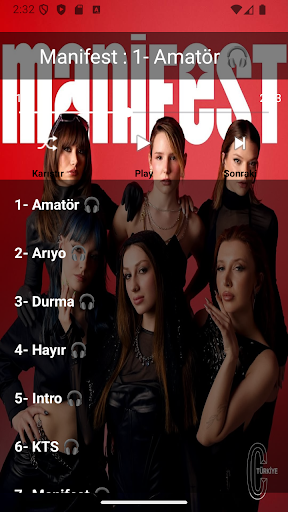 Manifest İnternetsiz ekran görüntüsü