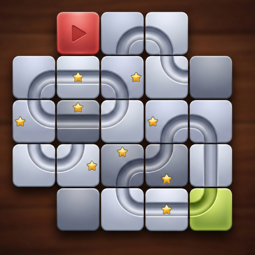 Sliding Rolling Ball Puzzle