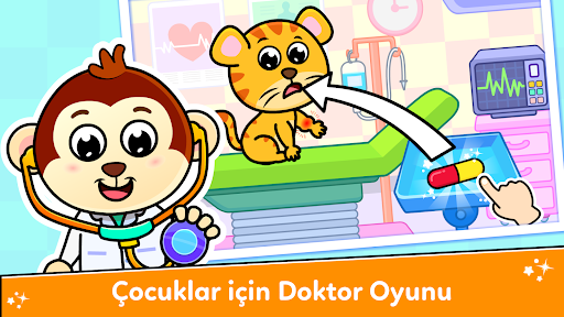 Çocuklar için Hastane Oyunu ekran görüntüsü