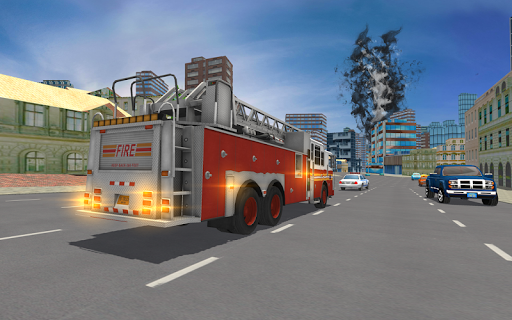 Fire Truck Simulator ekran görüntüsü