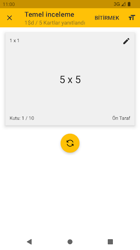 Flashcard Oluşturucu ekran görüntüsü