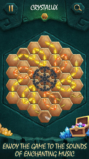Crystalux: Zen Match Puzzle ekran görüntüsü