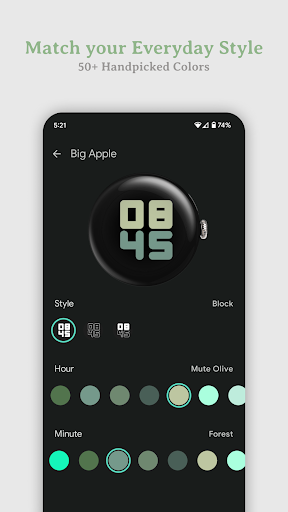 Big & Bold - Apple Watch Face ekran görüntüsü