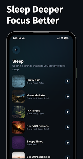 ClearMind: Sleep, Focus, Relax ekran görüntüsü